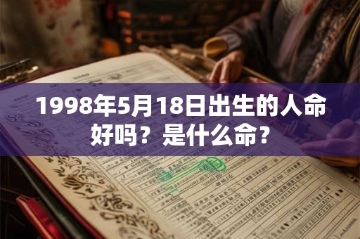 1998年5月18日出生的人命好吗？是什么命？