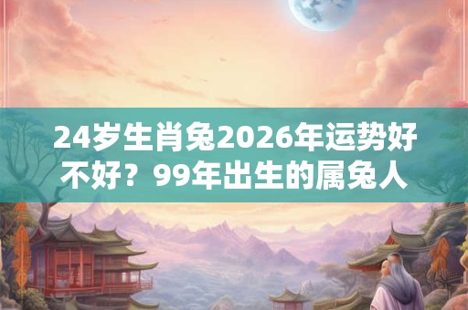 24岁生肖兔2026年运势好不好?99年出生的属兔人考研运势 24岁生肖兔2026年运势好不好?99年出生的属兔人考研运势