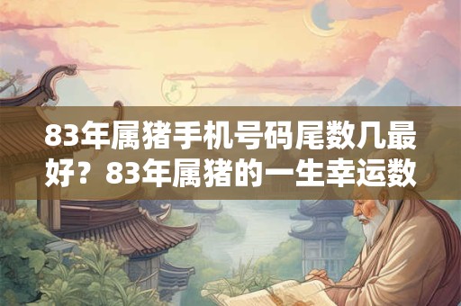 83年属猪手机号码尾数几最好?83年属猪的一生幸运数字 83年属猪手机号码尾数几最好?83年属猪的一生幸运数字