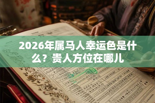 2026年属马人幸运色是什么？贵人方位在哪儿