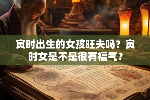 寅时出生的女孩旺夫吗?寅时女是不是很有福气? 寅时出生的女孩旺夫吗?寅时女是不是很有福气?