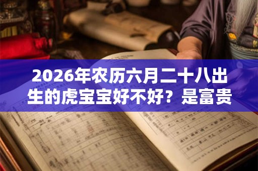2026年农历六月二十八出生的虎宝宝好不好?是富贵命吗? 2026年农历六月二十八出生的虎宝宝好不好?是富贵命吗?