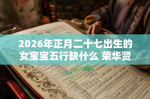 2026年正月二十七出生的女宝宝五行缺什么 荣华贤良之命 2026年正月二十七出生的女宝宝五行缺什么 荣华贤良之命