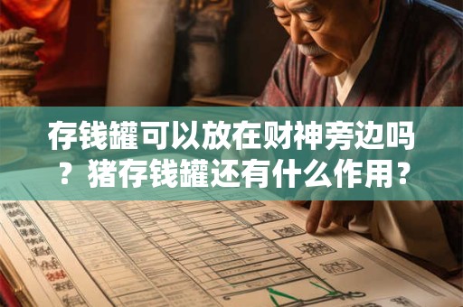 存钱罐可以放在财神旁边吗？猪存钱罐还有什么作用？
