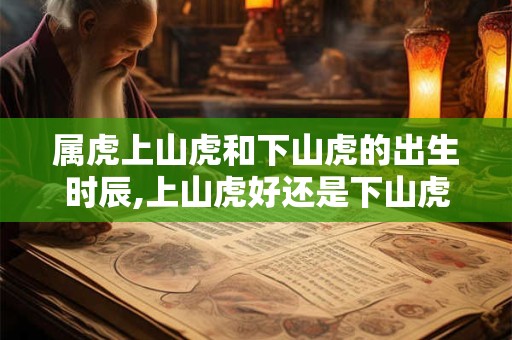 属虎上山虎和下山虎的出生时辰,上山虎好还是下山虎好？