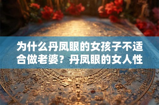 为什么丹凤眼的女孩子不适合做老婆?丹凤眼的女人性格 为什么丹凤眼的女孩子不适合做老婆?丹凤眼的女人性格