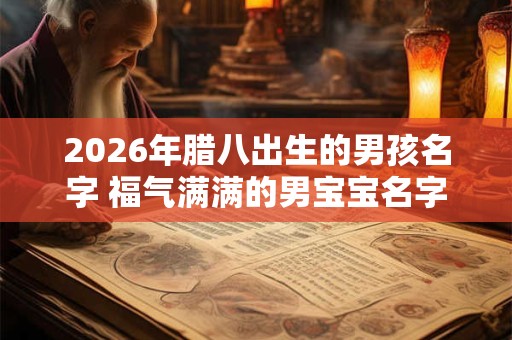 2026年腊八出生的男孩名字 福气满满的男宝宝名字