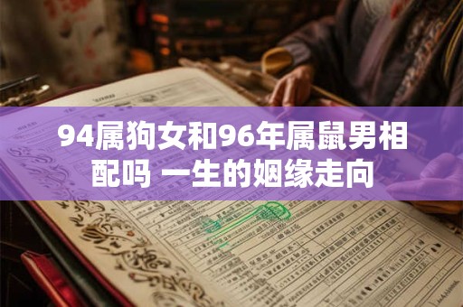 94属狗女和96年属鼠男相配吗 一生的姻缘走向 94属狗女和96年属鼠男相配吗 一生的姻缘走向