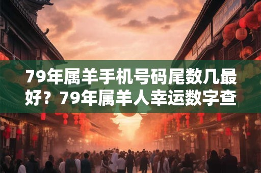 79年属羊手机号码尾数几最好？79年属羊人幸运数字查询