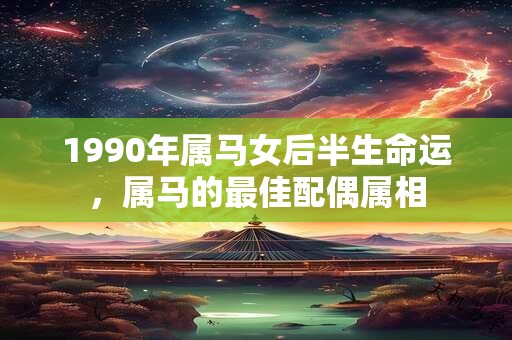 1990年属马女后半生命运，属马的最佳配偶属相