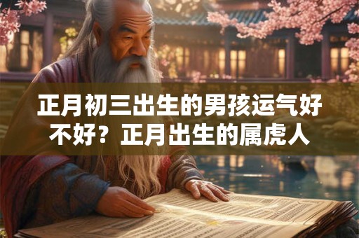 正月初三出生的男孩运气好不好？正月出生的属虎人
