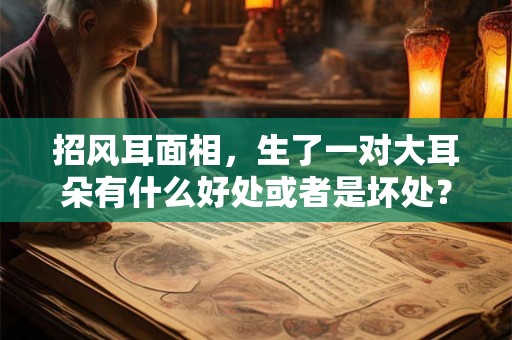 招风耳面相，生了一对大耳朵有什么好处或者是坏处？