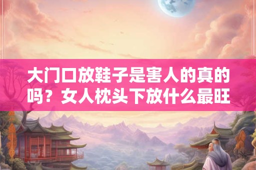 大门口放鞋子是害人的真的吗？女人枕头下放什么最旺财？