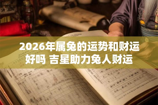 2026年属兔的运势和财运好吗 吉星助力兔人财运