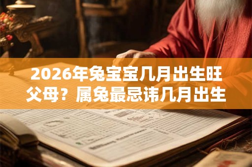 2026年兔宝宝几月出生旺父母？属兔最忌讳几月出生？