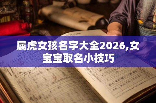 属虎女孩名字大全2026,女宝宝取名小技巧