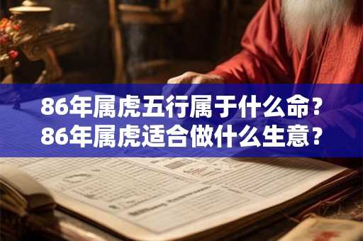 86年属虎五行属于什么命？86年属虎适合做什么生意？