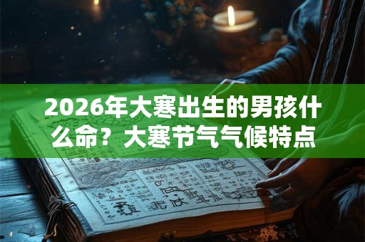 2026年大寒出生的男孩什么命？大寒节气气候特点