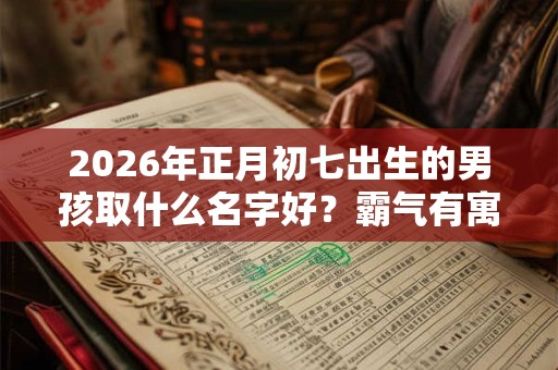 2026年正月初七出生的男孩取什么名字好？霸气有寓意的名字推荐