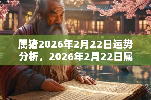 属猪2026年2月22日运势分析,2026年2月22日属猪人运势 属猪2026年2月22日运势分析,2026年2月22日属猪人运势
