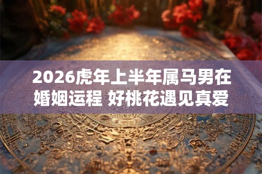 2026虎年上半年属马男在婚姻运程 好桃花遇见真爱 2026虎年上半年属马男在婚姻运程 好桃花遇见真爱