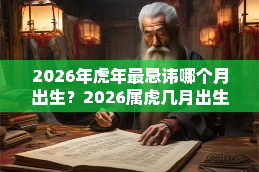 2026年虎年最忌讳哪个月出生?2026属虎几月出生最好命? 2026年虎年最忌讳哪个月出生?2026属虎几月出生最好命?
