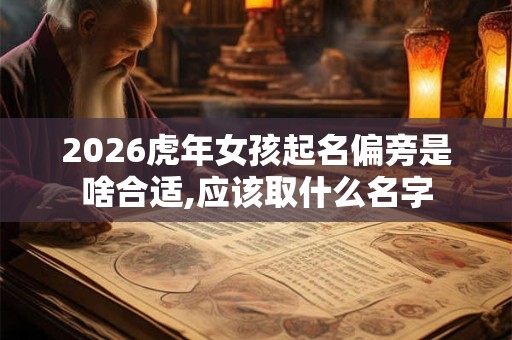2026虎年女孩起名偏旁是啥合适,应该取什么名字 2026虎年女孩起名偏旁是啥合适,应该取什么名字