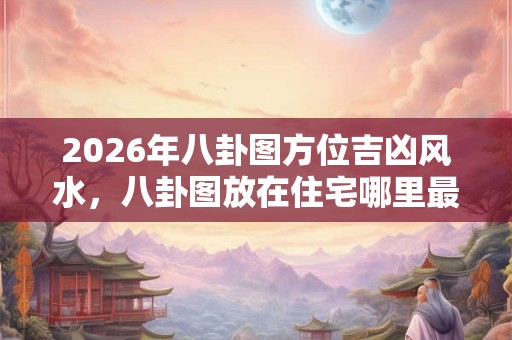 2026年八卦图方位吉凶风水,八卦图放在住宅哪里最好? 2026年八卦图方位吉凶风水,八卦图放在住宅哪里最好?