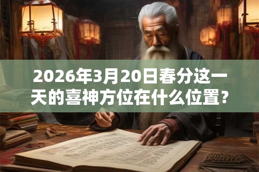 2026年3月20日春分这一天的喜神方位在什么位置? 2026年3月20日春分这一天的喜神方位在什么位置?
