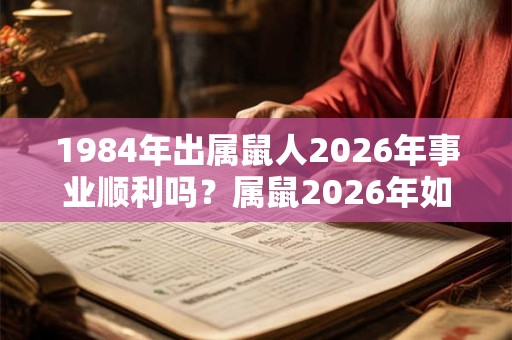 1984年出属鼠人2026年事业顺利吗?属鼠2026年如何转运? 1984年出属鼠人2026年事业顺利吗?属鼠2026年如何转运?