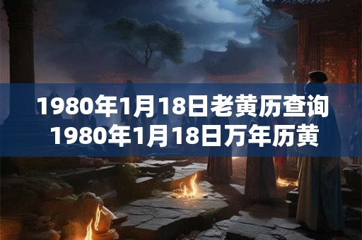1980年1月18日老黄历查询 1980年1月18日万年历黄道吉日 1980年1月18日老黄历查询 1980年1月18日万年历黄道吉日