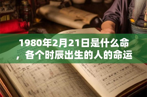 1980年2月21日是什么命,各个时辰出生的人的命运 1980年2月21日是什么命,各个时辰出生的人的命运