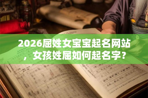 2026屈姓女宝宝起名网站,女孩姓屈如何起名字? 2026屈姓女宝宝起名网站,女孩姓屈如何起名字?