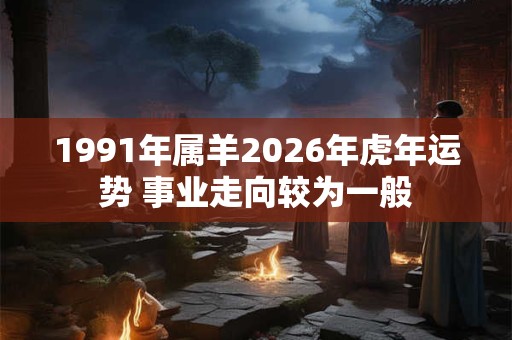 1991年属羊2026年虎年运势 事业走向较为一般