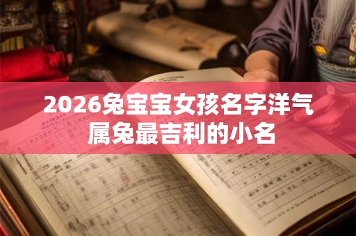2026兔宝宝女孩名字洋气 属兔最吉利的小名