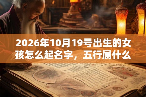 2026年10月19号出生的女孩怎么起名字,五行属什么 2026年10月19号出生的女孩怎么起名字,五行属什么