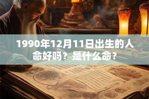 1990年12月11日出生的人命好吗?是什么命? 1990年12月11日出生的人命好吗?是什么命?