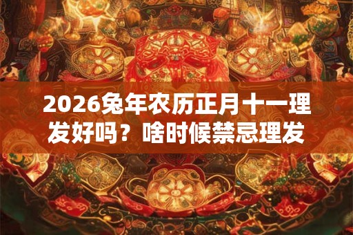 2026兔年农历正月十一理发好吗？啥时候禁忌理发