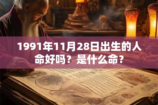 1991年11月28日出生的人命好吗?是什么命? 1991年11月28日出生的人命好吗?是什么命?