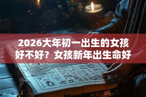 2026大年初一出生的女孩好不好？女孩新年出生命好吗？