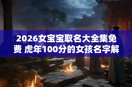 2026女宝宝取名大全集免费 虎年100分的女孩名字解析