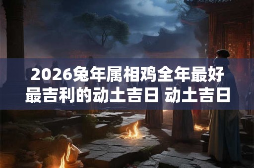 2026兔年属相鸡全年最好最吉利的动土吉日 动土吉日查询