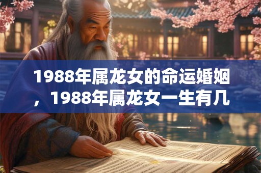 1988年属龙女的命运婚姻，1988年属龙女一生有几次婚姻？
