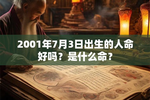 2001年7月3日出生的人命好吗?是什么命? 2001年7月3日出生的人命好吗?是什么命?