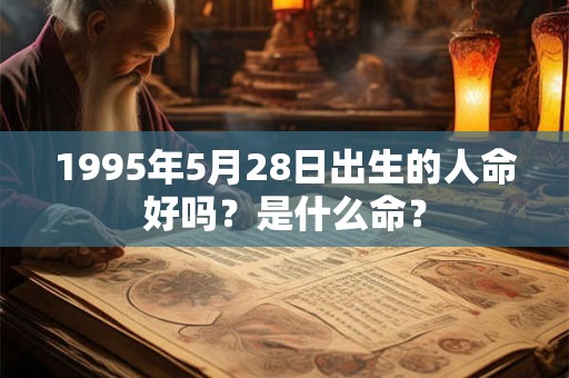 1995年5月28日出生的人命好吗？是什么命？