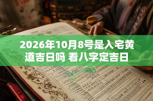 2026年10月8号是入宅黄道吉日吗 看八字定吉日