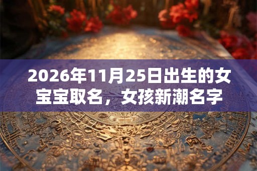 2026年11月25日出生的女宝宝取名,女孩新潮名字 2026年11月25日出生的女宝宝取名,女孩新潮名字