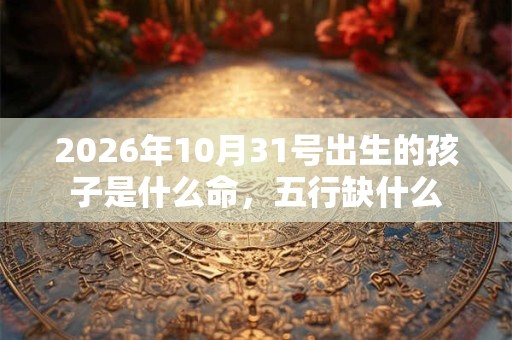2026年10月31号出生的孩子是什么命,五行缺什么 2026年10月31号出生的孩子是什么命,五行缺什么