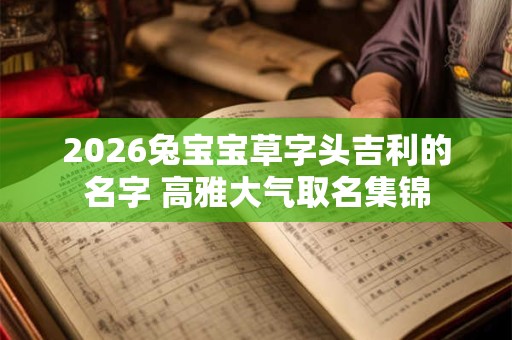 2026兔宝宝草字头吉利的名字 高雅大气取名集锦 2026兔宝宝草字头吉利的名字 高雅大气取名集锦