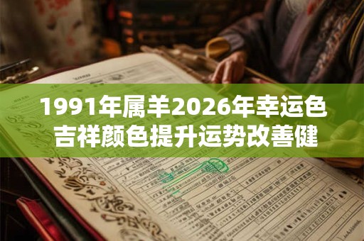 1991年属羊2026年幸运色 吉祥颜色提升运势改善健康 1991年属羊2026年幸运色 吉祥颜色提升运势改善健康